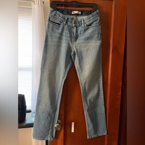 Levi’s 525 Classic Blue Denim Straight Leg Jeans - size 10